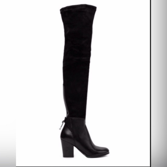 Rudsak Brasil Over-the-Knee Leather & Suede Boots size 39 - Picture 1 of 16